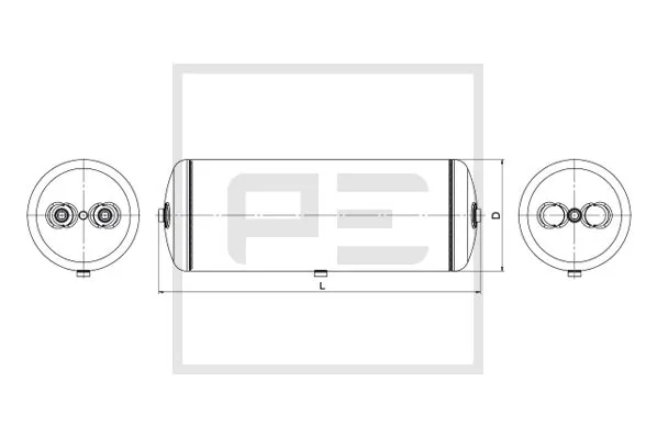 Air Tank, compressed-air system